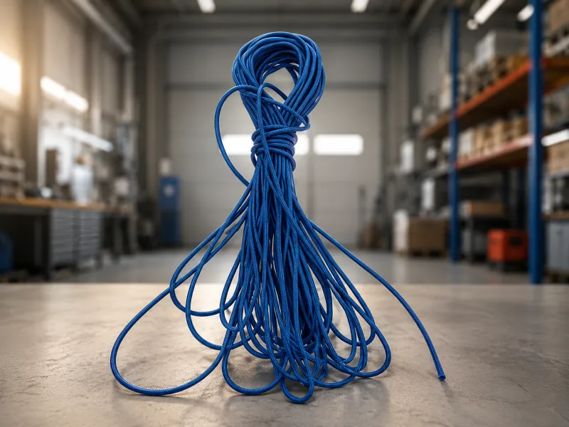 Elastiekkoord - 10mtr - 4mm - blauw rood - bundel - elastisch koord - UV bestendig