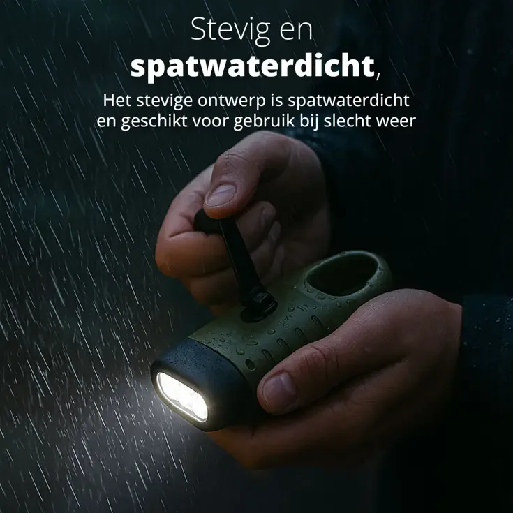2 pack Solar Survival Flashlight - Zaklamp — foto 5