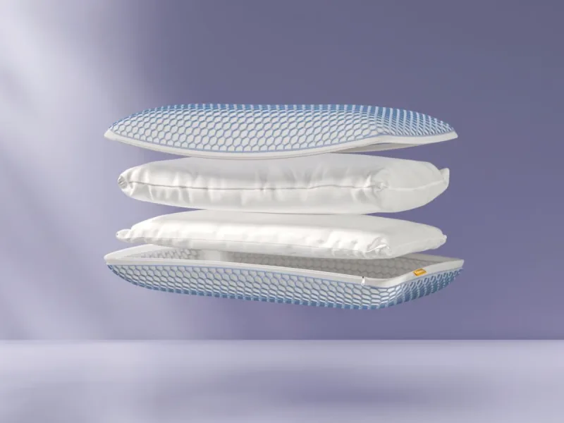 Emma AirGrid Wolken (Comfort) Kussen 70X40 cm — foto 1
