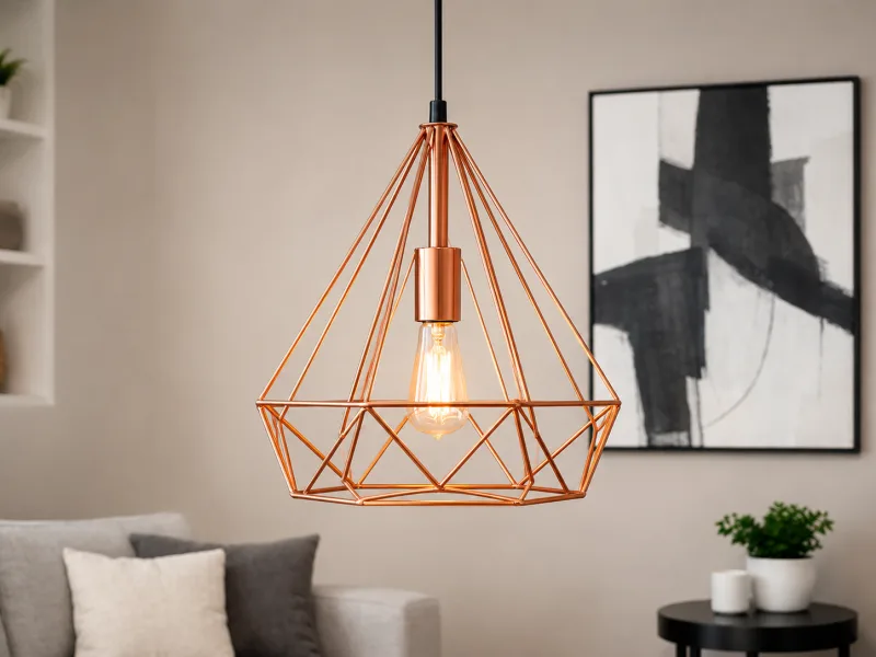 It's About RoMi Hanglamp Pittsburgh – Industriële Hanglamp Koper Ø20 cm — foto 1