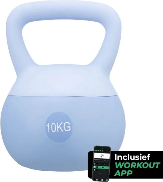 Kettlebel Blauw 10 kg — foto 2