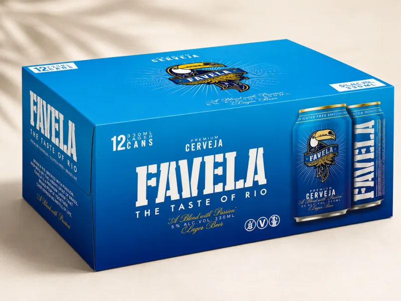 Favela Cerveja (doos 12 stuks) — foto 1